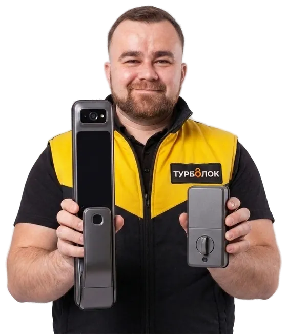 Установка умных замков в Брянске — мастер TurboLock
